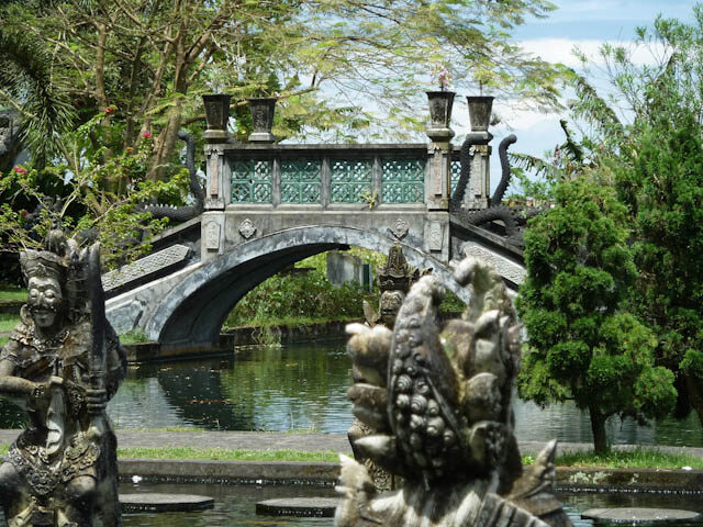 Bali Tirta Gangga und Emul Fotos