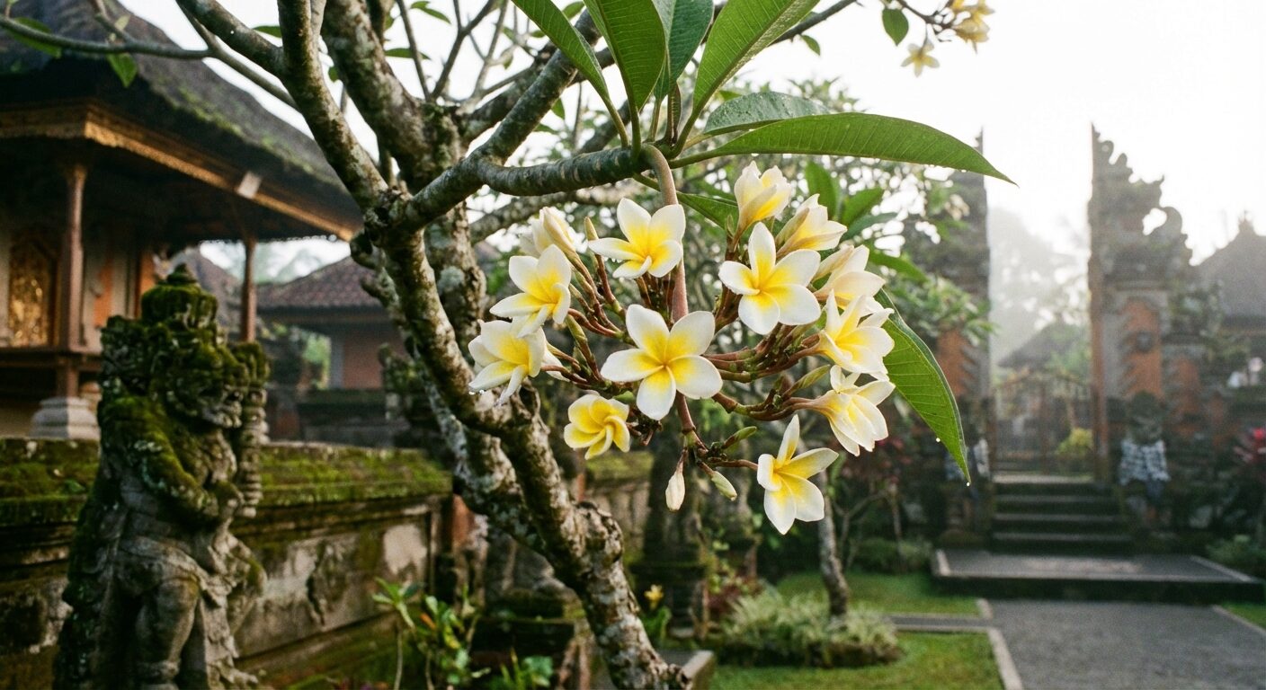 Frangipani: Der duftende Tempelbaum Balis