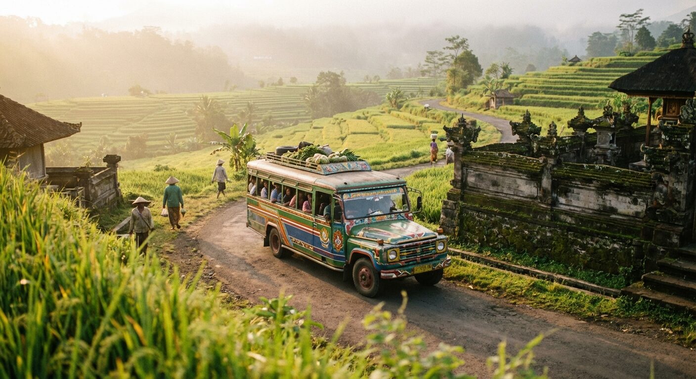 Busverbindungen Bali: Routen & Fahrpläne