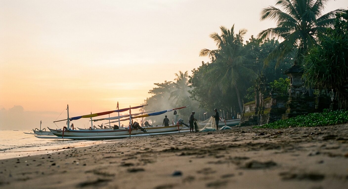 Sanur Bali: Gemütlicher Strand & Promenade